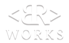 Logo of BR Works, a web and mobile app development company.